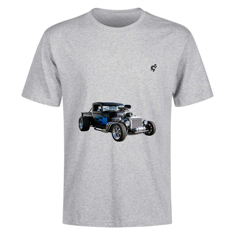 Men's 100% Cotton T-Shirt - Hot Rod 6 - Mr.Shit