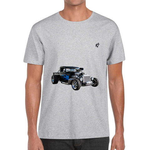 Men's 100% Cotton T-Shirt - Hot Rod 6 - Mr.Shit