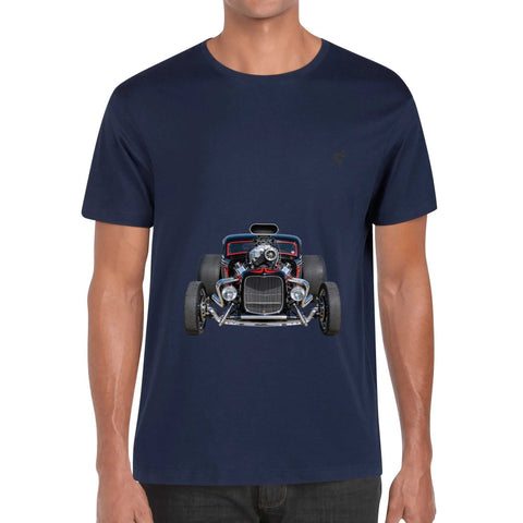 Men's 100% Cotton T-Shirt - Hot Rod 7 - Mr.Shit