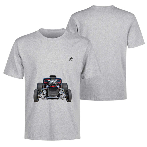 Men's 100% Cotton T-Shirt - Hot Rod 7 - Mr.Shit