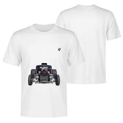 Men's 100% Cotton T-Shirt - Hot Rod 7 - Mr.Shit