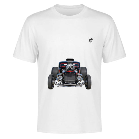 Men's 100% Cotton T-Shirt - Hot Rod 7 - Mr.Shit