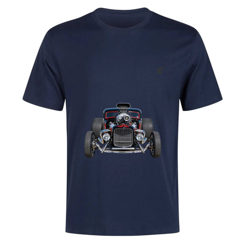 Men's 100% Cotton T-Shirt - Hot Rod 7 - Mr.Shit