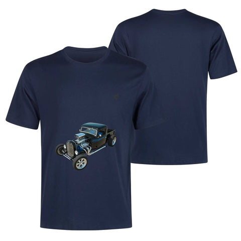 Men's 100% Cotton T-Shirt - Hot Rod 9 - Mr.Shit