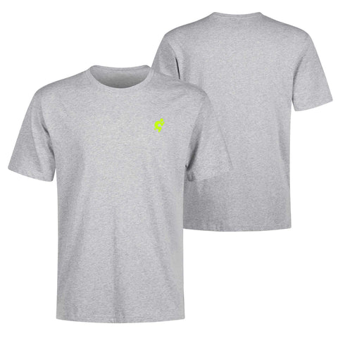 Mr.Shit Mens 100% Cotton T-Shirt - Hyper Yellow Logo Men's T-Shirts 32 $