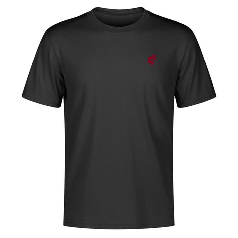 Mr.Shit Mens 100% Cotton T-Shirt - Maroon Logo Men's T-Shirts 32 $
