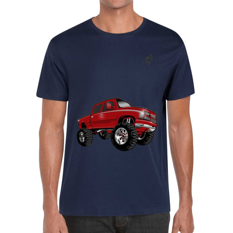 Mr.Shit Mens 100% Cotton T-Shirt - Monster Truck 2 Men's T-Shirts 32 $