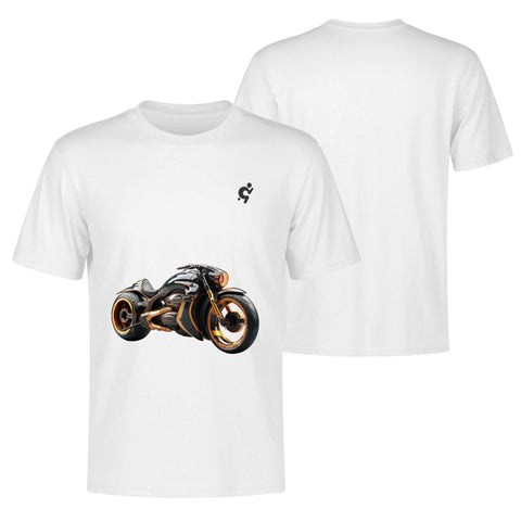 Mr.Shit Mens 100% Cotton T-Shirt - Motor Bike 2 Men's T-Shirts 32 $