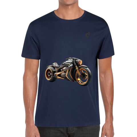 Mr.Shit Mens 100% Cotton T-Shirt - Motor Bike 2 Men's T-Shirts 32 $