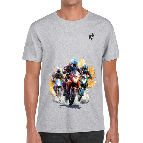 Mr.Shit Mens 100% Cotton T-Shirt - Motor Bikes Men's T-Shirts 32 $