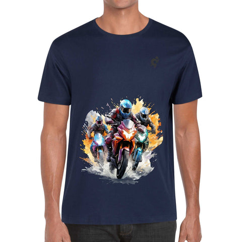 Mr.Shit Mens 100% Cotton T-Shirt - Motor Bikes Men's T-Shirts 32 $