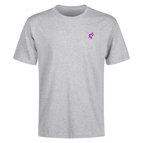 Mr.Shit Mens 100% Cotton T-Shirt - Purple Logo Men's T-Shirts 32 $