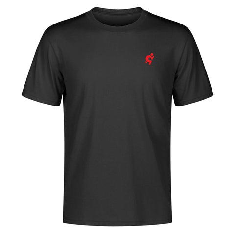 Mr.Shit Mens 100% Cotton T-Shirt - Red Logo Men's T-Shirts 32 $