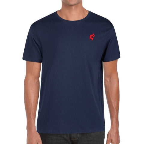 Mr.Shit Mens 100% Cotton T-Shirt - Red Logo Men's T-Shirts 32 $