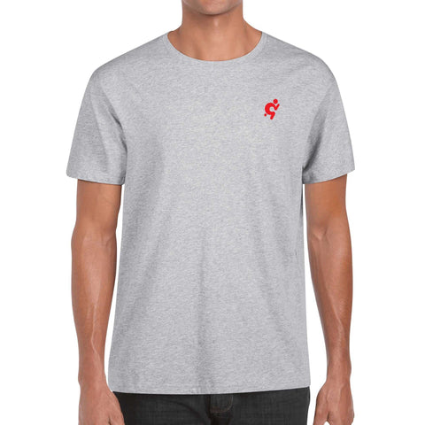 Mr.Shit Mens 100% Cotton T-Shirt - Red Logo Men's T-Shirts 32 $