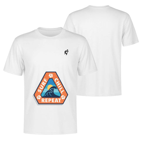 Mr.Shit Mens 100% Cotton T-Shirt - Surf 2 Men's T-Shirts 32 $