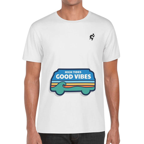 Mr.Shit Mens 100% Cotton T-Shirt - Surf 3 Men's T-Shirts 32 $