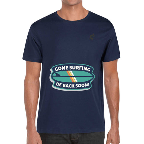 Mr.Shit Mens 100% Cotton T-Shirt - Surf 4 Men's T-Shirts 32 $
