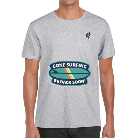 Mr.Shit Mens 100% Cotton T-Shirt - Surf 4 Men's T-Shirts 32 $