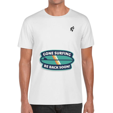 Mr.Shit Mens 100% Cotton T-Shirt - Surf 4 Men's T-Shirts 32 $