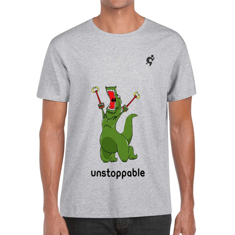 Mr.Shit Mens 100% Cotton T-Shirt - Unstoppable Men's T-Shirts 32 $