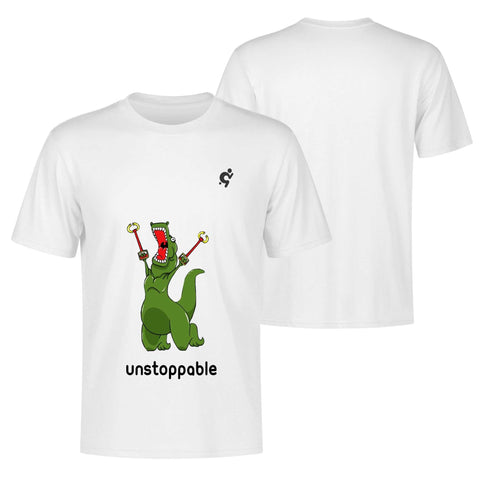 Mr.Shit Mens 100% Cotton T-Shirt - Unstoppable Men's T-Shirts 32 $