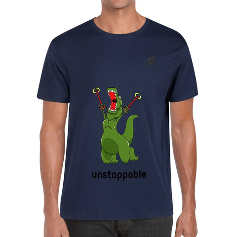 Mr.Shit Mens 100% Cotton T-Shirt - Unstoppable Men's T-Shirts 32 $
