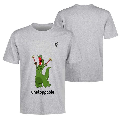 Mr.Shit Mens 100% Cotton T-Shirt - Unstoppable Men's T-Shirts 32 $