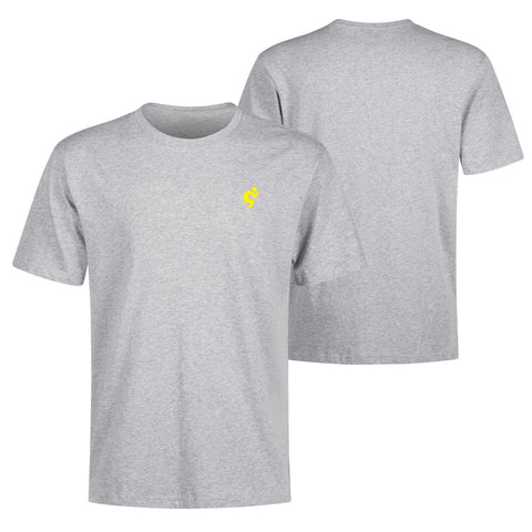 Mr.Shit Mens 100% Cotton T-Shirt - Yellow Logo Men's T-Shirts 32 $