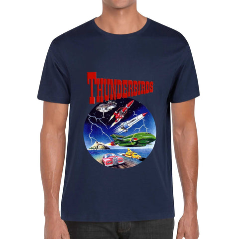 Mens 100% Cotton - Thunder Birds 2 - Mr.Shit
