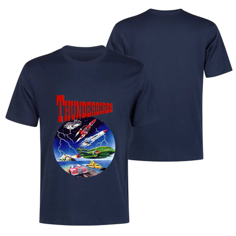 Mens 100% Cotton - Thunder Birds 2 - Mr.Shit