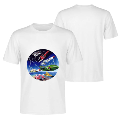 Mens 100% Cotton - Thunder Birds - Mr.Shit