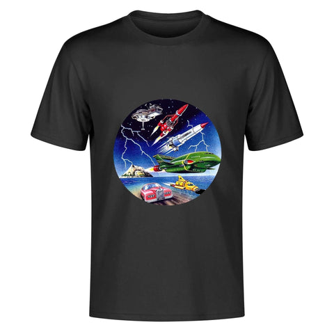 Mens 100% Cotton - Thunder Birds - Mr.Shit