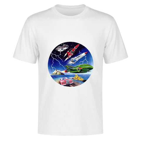 Mens 100% Cotton - Thunder Birds - Mr.Shit