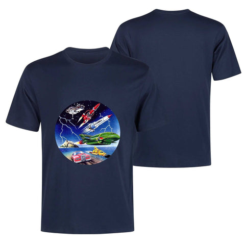 Mens 100% Cotton - Thunder Birds - Mr.Shit