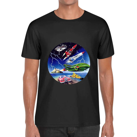 Mens 100% Cotton - Thunder Birds - Mr.Shit