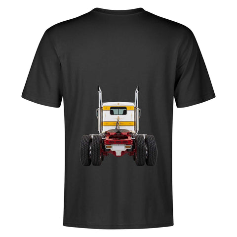 Mens 100% Cotton - Yellow Truck F/B - Mr.Shit