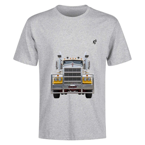 Mens 100% Cotton - Yellow Truck F/B - Mr.Shit