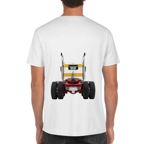 Mens 100% Cotton - Yellow Truck F/B - Mr.Shit
