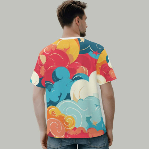 Men's T-shirt - Clouds - Mr.Shit