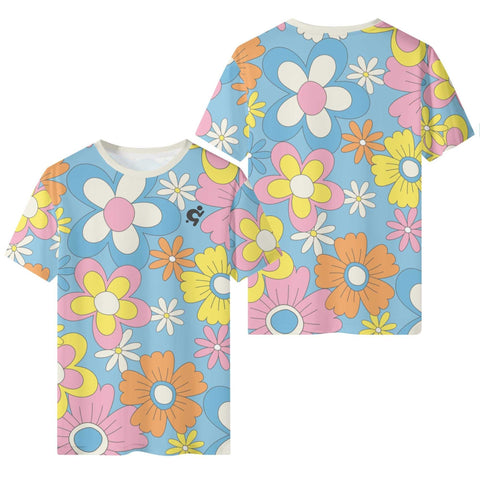 Men's T-shirt - Hippy Flowers 2 - Mr.Shit