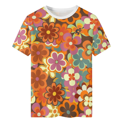 Men's T-shirt - Hippy Flowers - Mr.Shit