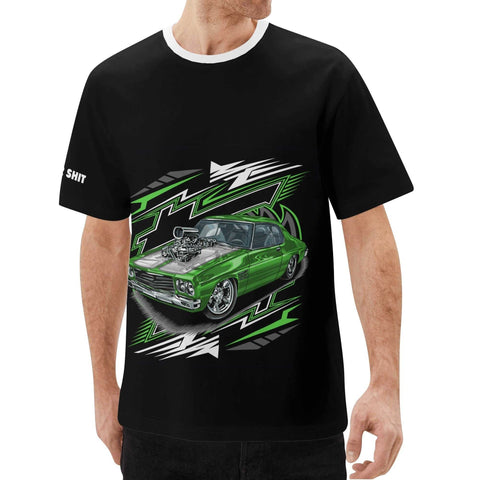 Mr.Shit Men's T-Shirt - Muscle Car - Logo on Sleeve Men's T-Shirts 35 $