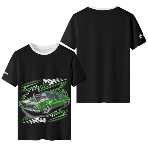 Mr.Shit Men's T-Shirt - Muscle Car - Logo on Sleeve Men's T-Shirts 35 $