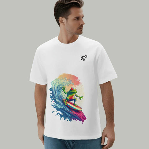 Men's T-shirt - Surfing Frog 3 - Mr.Shit