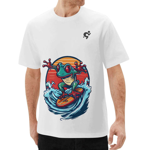 Men's T-shirt - Surfing Frog - Mr.Shit