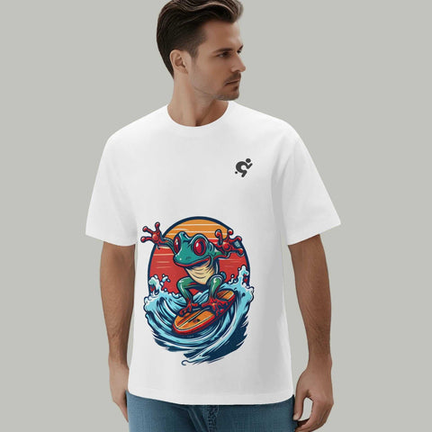 Men's T-shirt - Surfing Frog - Mr.Shit