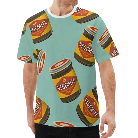 Mr.Shit Men's T-Shirt - Vegemite Men's T-Shirts 32 $