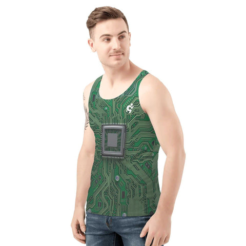 Men's Tank Top - Computer Circuit - Mr.Shit