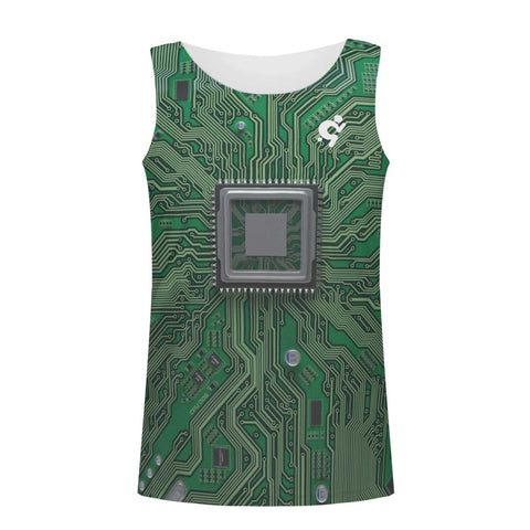 Mr.Shit Men's Tank Top - Computer Circuit $ 37.82
